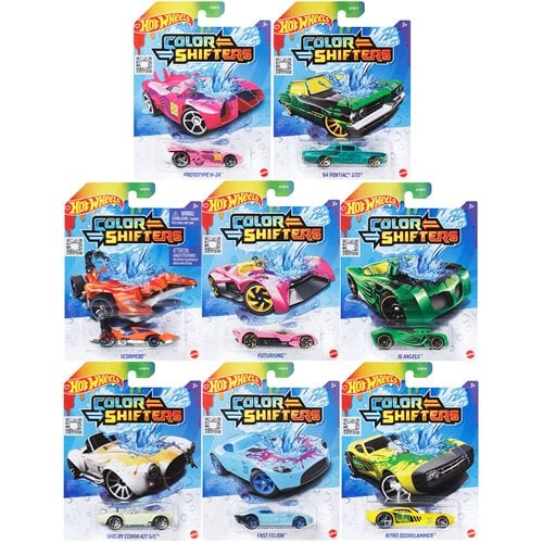 Hot Wheels Color Shift 1:64 Vehicle 2024 Mix 2 Case of 10 (THIS IS A PRE-ORDER ETA April/ May 2024)