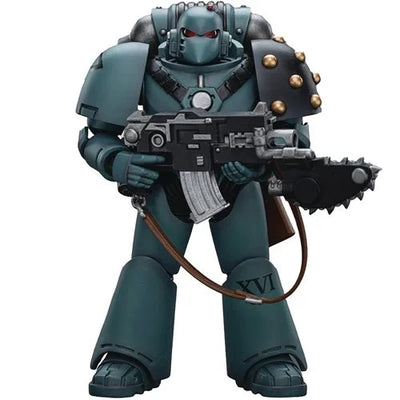 Joy Toy Warhammer 40,000 Sons of Horus MKVI Tactical Squad Legionary with Bolter and Chainblade 1:18 Scale Action Figure (THIS IS A PRE-ORDER ETA JULY/ August 2024)