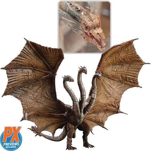 Godzilla: King of the Monsters King Ghidorah Exquisite Basic Action Figure - Previews Exclusive (JAN. 2024)
