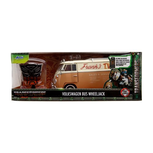 Hollywood Rides Transformers: Rise of the Beasts Wheeljack Volkswagen Bus 1:24 Scale Die-Cast Metal Vehicle with Badge (THIS IS A PREORDER)