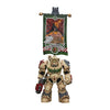 Joy Toy Warhammer 40,000 Dark Angels Deathwing Ancient with Company Banner 1:18 Scale Action Figure (THIS IS A PRE-ORDER ETA APRIL/ MAY 2024)