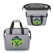 Star Wars The Mandalorian Grogu Gray On-the-Go Lunch Cooler Bag