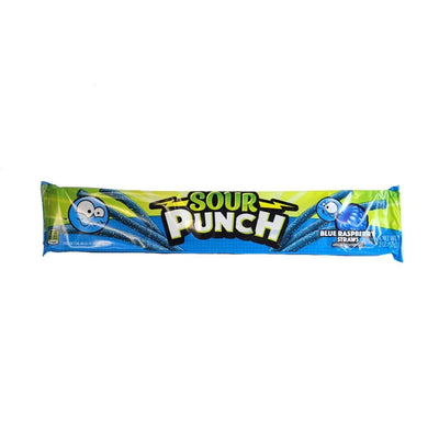 Sour Punch Straws, Blue Raspberry, 2 oz. Tray