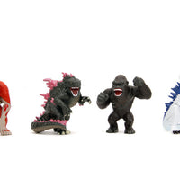 Godzilla x Kong 2.5" 4-Pack Die-Cast Figures
