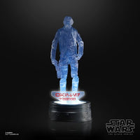 Star Wars The Black Series Holocomm Collection Han Solo 6-Inch Action Figure with Light-Up Holopuck