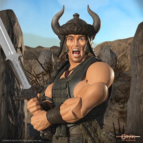 Conan the Barbarian Ultimates Conan Battle of the Mounds 7-Inch Action Figure (ETA APRIL 2024)