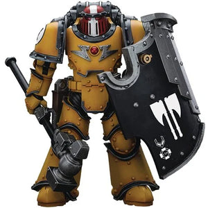 Joy Toy Warhammer 40,000 Imperial Fists Legion MkIII Breacher Squad Sergeant Thunder Hammer 1:18 Scale Action Figure (THIS IS A PRE-ORDER ETA MAY/ JUNE 2024)