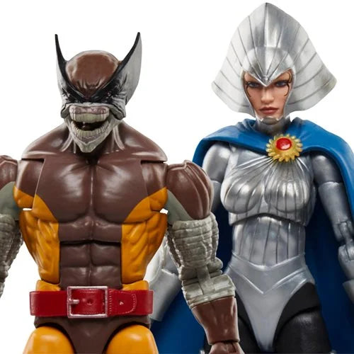 Wolverine 50th Anniversary Marvel Legends Wolverine and Lilandra Neramani 6-Inch Action Figure 2-Pack (PRE-ORDER ETA APRIL / MAY 2024)
