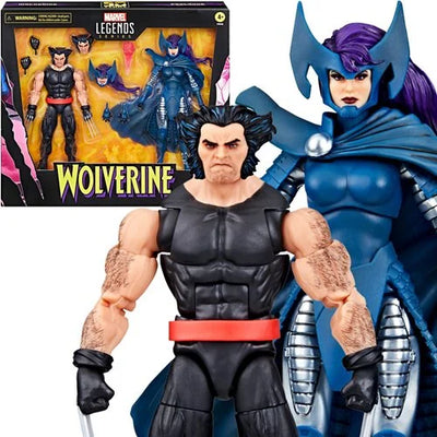 Wolverine Marvel Legends Series Wolverine and Psylocke 6-Inch Action Figures (PRE-ORDER ETA APRIL / MAY 2024)