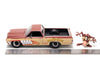 Looney Tunes 1:24 1967 Chevy El Camino Die-Cast Car & 2.75" Tasmanian Devil Figure