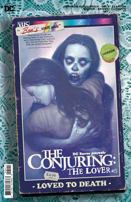 DC HORROR PRESENTS THE CONJURING THE LOVER #5 (OF 5) CVR B RYAN BROWN MOVIE POSTER CARD STOCK VAR (MR)