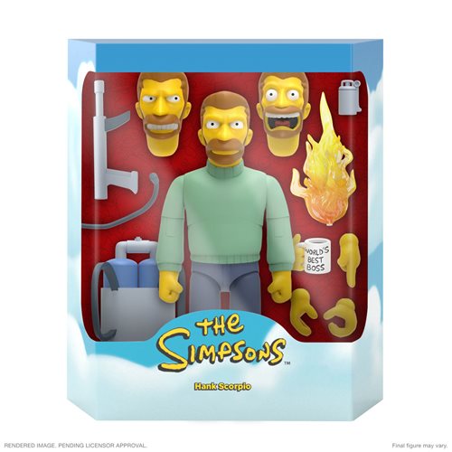 The Simpsons Ultimates Hank Scorpio 7-Inch Action Figure (ETA NOVEMBER 2023)
