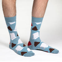 Men's Poop & Plungers Socks
