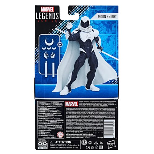Moon Knight Marvel Legends Series 6-Inch Action Figure (PREORDER ETA JULY/AUGUST 2023)