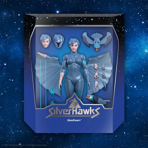 SilverHawks Ultimates Steelheart 7-Inch Action Figure (ETA MAY/JUNE 2023)