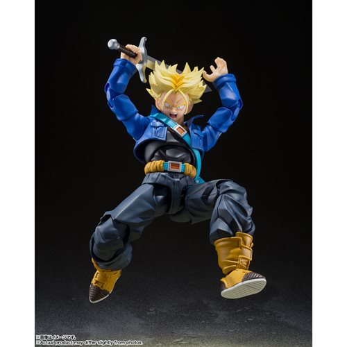Dragon Ball Z Super Saiyan Trunks The Boy from the Future S.H.Figuarts Action Figure (ETA OCTOBER 2023)