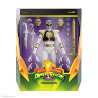 Power Rangers Ultimates Mighty Morphin White Ranger 7-Inch Action Figure (ETA APRIL 2024)