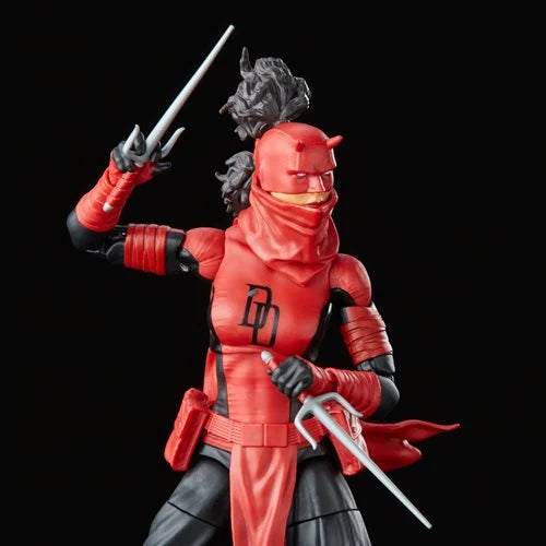 Spider-Man Retro Marvel Legends Elektra Natchios Daredevil 6-Inch Action Figure (PREORDER ETA AUGUST 2023)