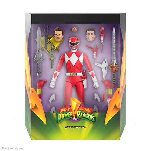 Power Rangers Ultimates Mighty Morphin Red Ranger 7-Inch Action Figure (ETA JUNE 2023)