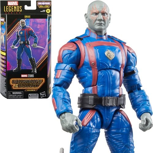 Guardians of the Galaxy Vol. 3 Marvel Legends Drax 6-Inch Action Figure (PREORDER ETA MAY 2023)
