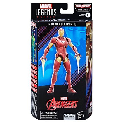 Avengers 2023 Marvel Legends Iron Man (Extremis) 6-Inch Action Figure (PREORDER ETA MAY/JUNE 2023)