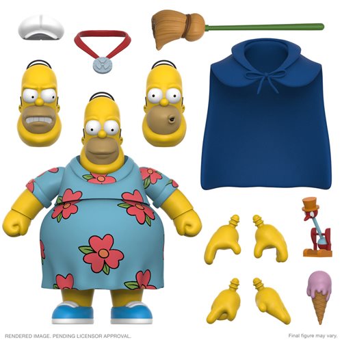 The Simpsons Ultimates King-Size Homer 7-Inch Action Figure (ETA MARCH 2024)