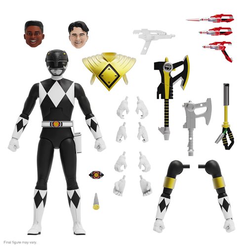 Power Rangers Ultimates Black Ranger 7-Inch Action Figure (ETA AUGUST 2023)