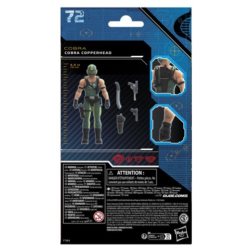 G.I. Joe Classified Series 6-Inch Copperhead Action Figure (PREORDER ETA AUGUST 2023)