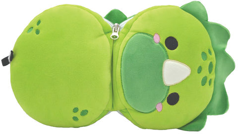 Daydreamzzz Animal Pillow and Eye Mask in One - Dino