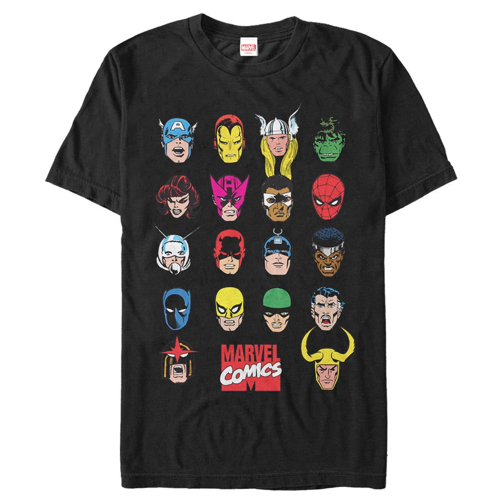 Men's Marvel Heads T-Shirt