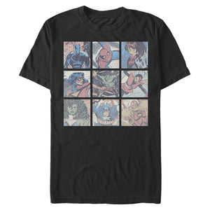Men's Marvel Pastel Heroes T-Shirt