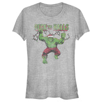 Junior's Marvel Deck Hulk T-Shirt