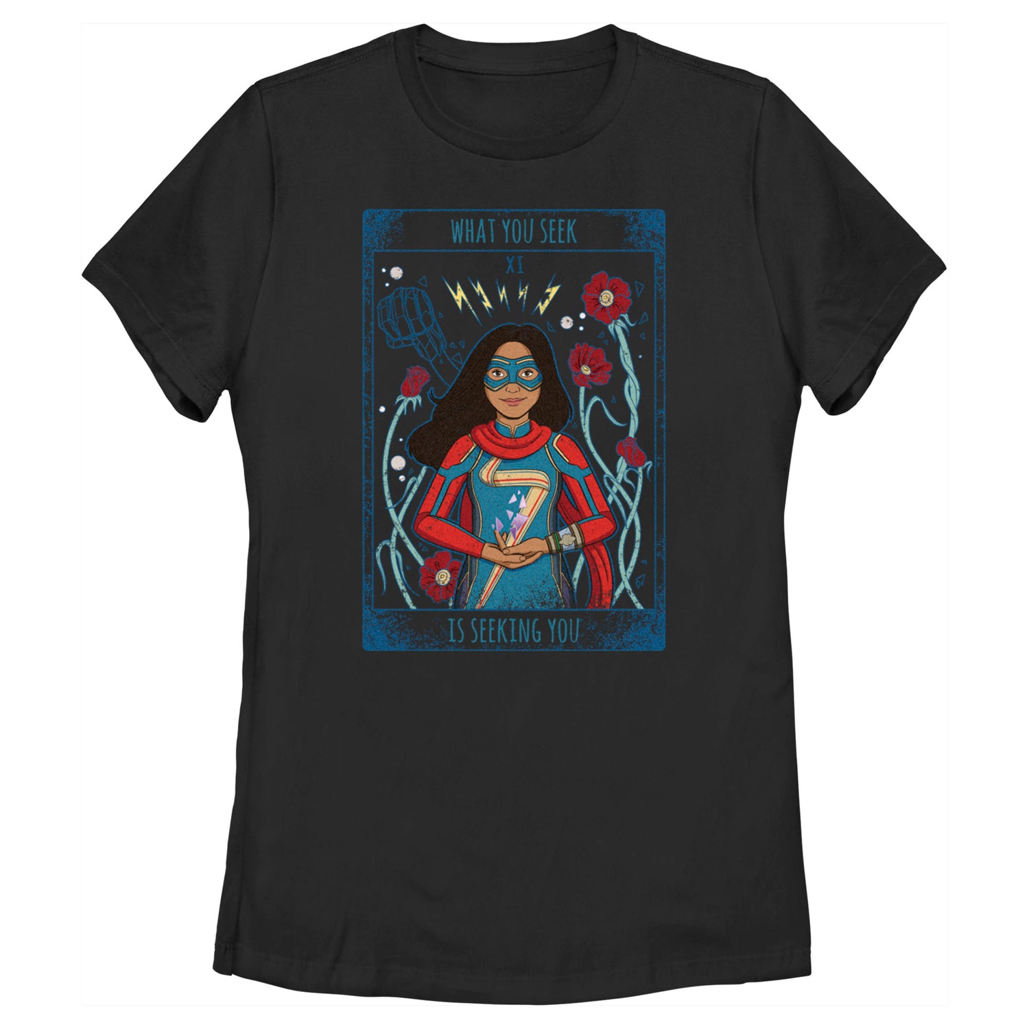 Women's Marvel Ms Marvel Destined T-Shirt