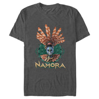 Men's Marvel Black Panther Wakanda Forever Namora Fin Crown T-Shirt