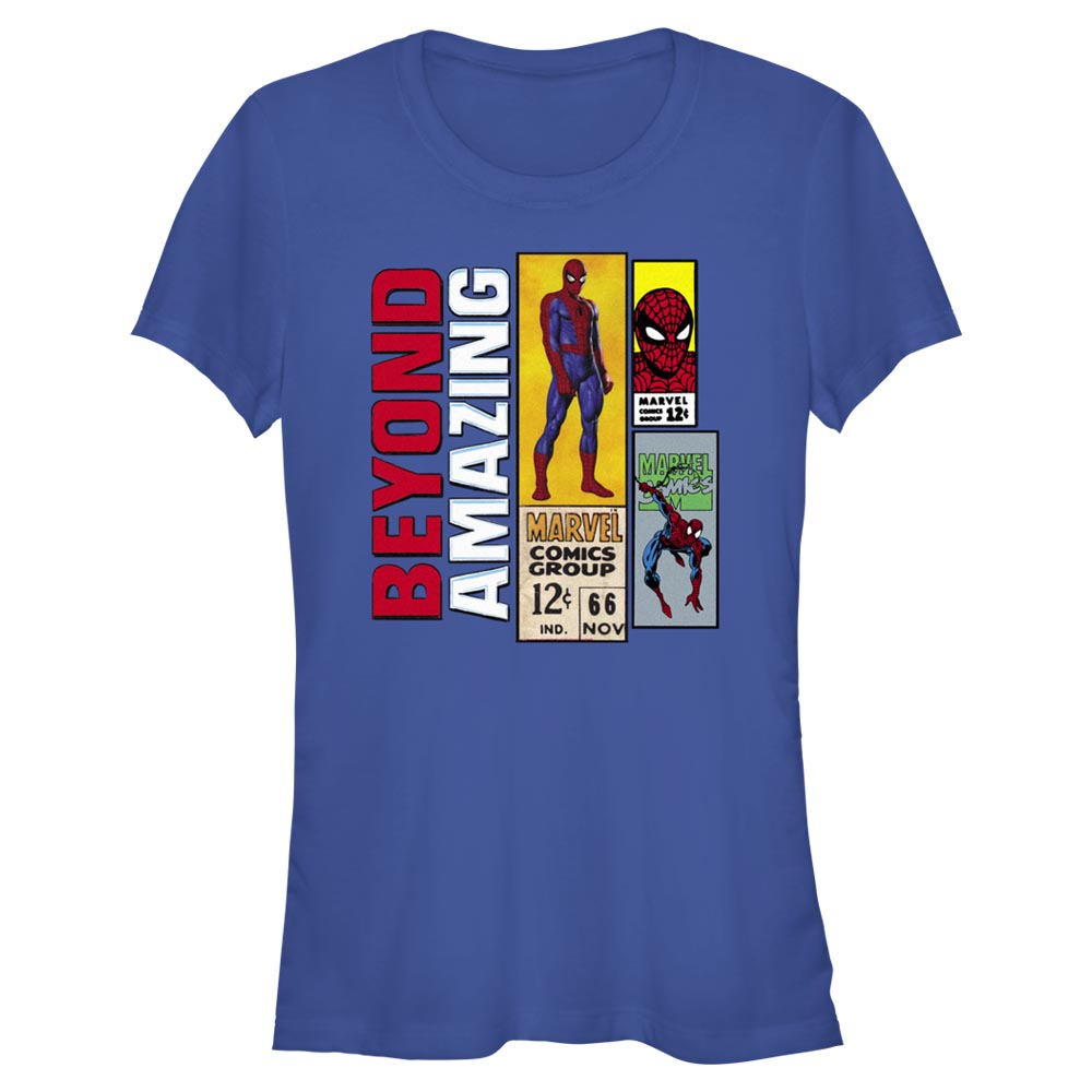 Junior's Marvel Spider-Man Beyond Amazing SPIDEY TWELVE CENTS T-Shirt
