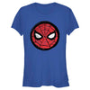 Junior's Marvel Spider-Man Beyond Amazing SPIDEY SKETCH CIRCLE T-Shirt