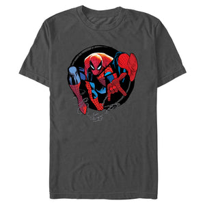 Men's Marvel Spider-Man Beyond Amazing SPIDEY CIRCLE FORWARD T-Shirt
