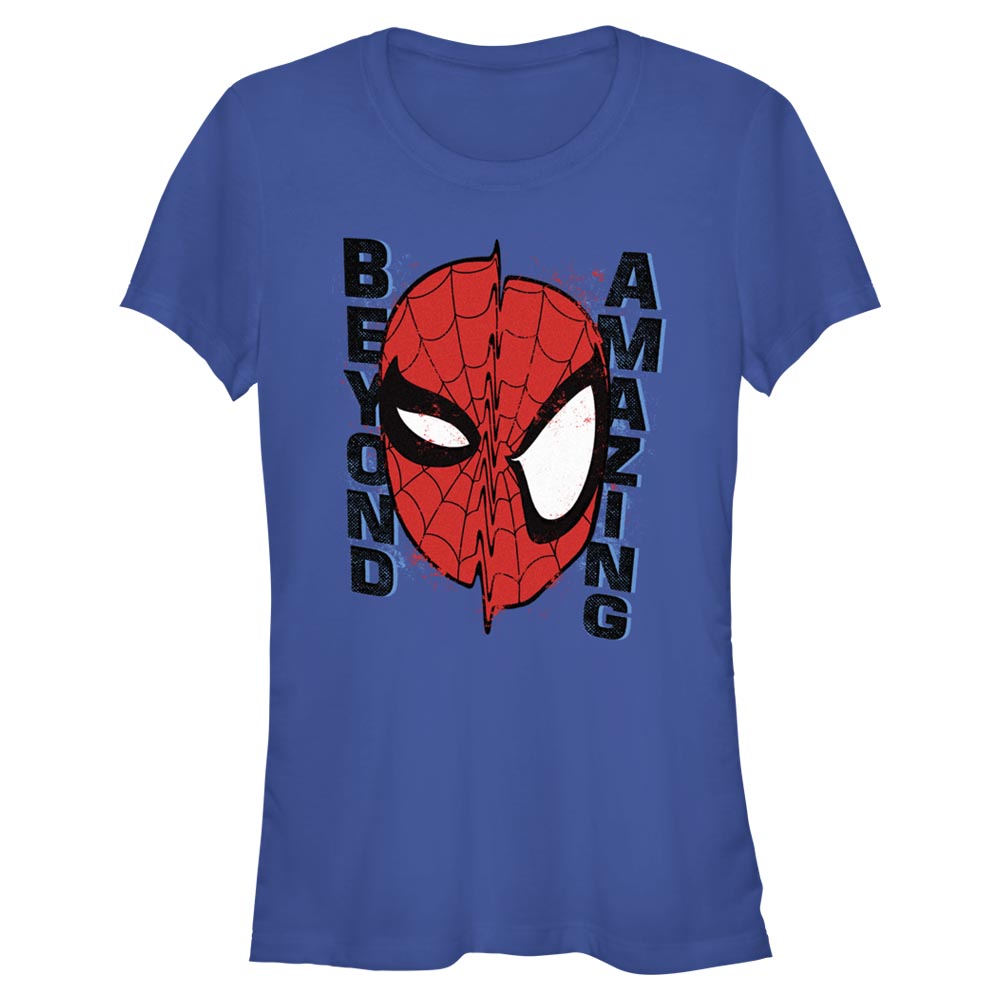 Junior's Marvel Spider-Man Beyond Amazing BEYOND AMAZING WARP T-Shirt