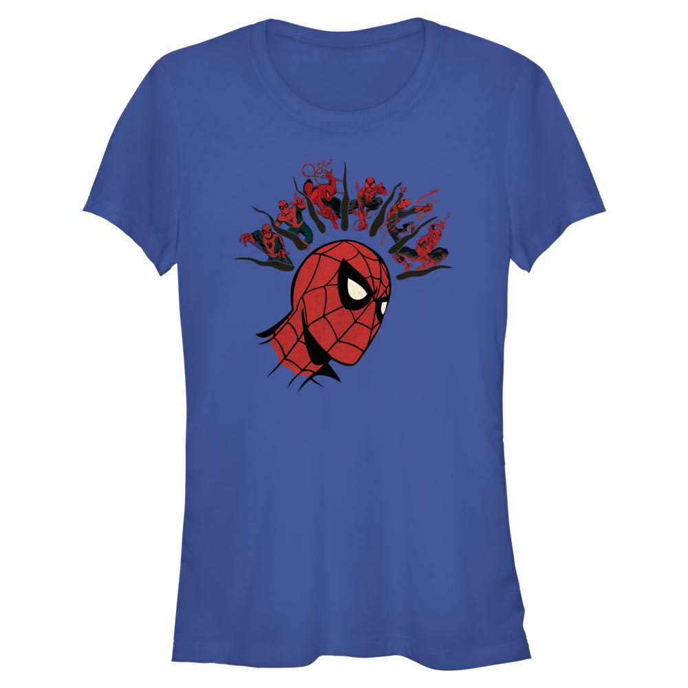 Junior's Marvel Spider-Man Beyond Amazing MULTIPLE SPIDEY SENSES T-Shirt