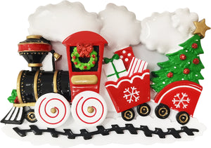 Nostalgic Train Personalized Christmas Ornament