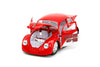 Punch Buggy Slug Bug 1:24 1959 Volkswagen Drag Beetle Die-Cast Car (Red)