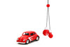 Punch Buggy 1:32 1959 Volkswagen Beetle Die-cast Car with Mini Gloves Accessory (Red)