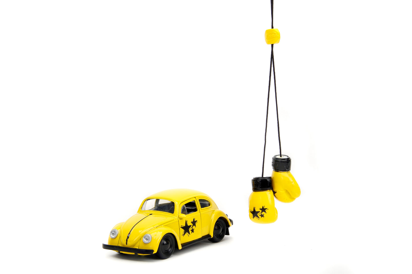 Punch Buggy 1:32 1959 Volkswagen Beetle Die-cast Car with Mini Gloves Accessory (Yellow) (This is a Pre Order)
