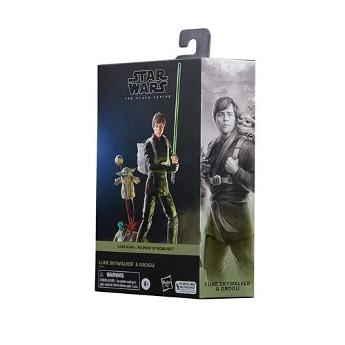 Star Wars The Black Series Luke Skywalker & Grogu 6-Inch Action Figures (ETA AUGUST 2023)