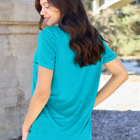 Basic Bae Full Size V-Neck Short Sleeve T-Shirt