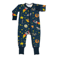 Space Cats, Blue Baby Pajamas