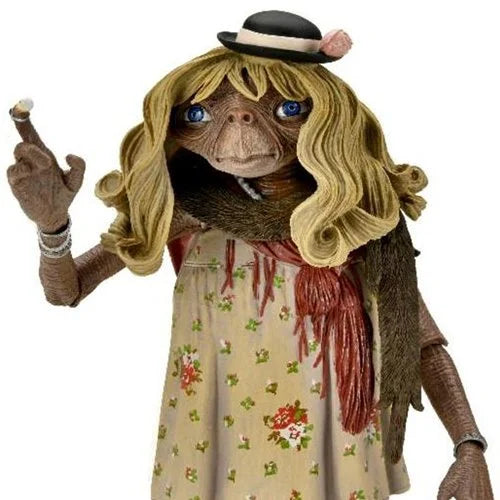 E.T. the Extra-Terrestrial Ultimate Dress Up E.T. 40th Anniversary 7-Inch Scale Action Figure (This is a Preorder)