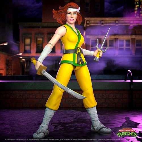 Teenage Mutant Ninja Turtles Ultimates Ninja April 7-Inch Action Figure (ETA FEBRUARY 2024)
