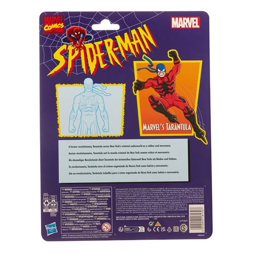 Spider-Man Retro Marvel Legends Tarantula 6-Inch Action Figure (PRE-ORDER ETA AUGUST/ SEPTEMBER. 2023)