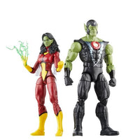 Avengers 60th Anniversary Marvel Legends Skrull Queen and Super-Skrull 6-Inch Action Figures (ETA OCTOBER 2023)
